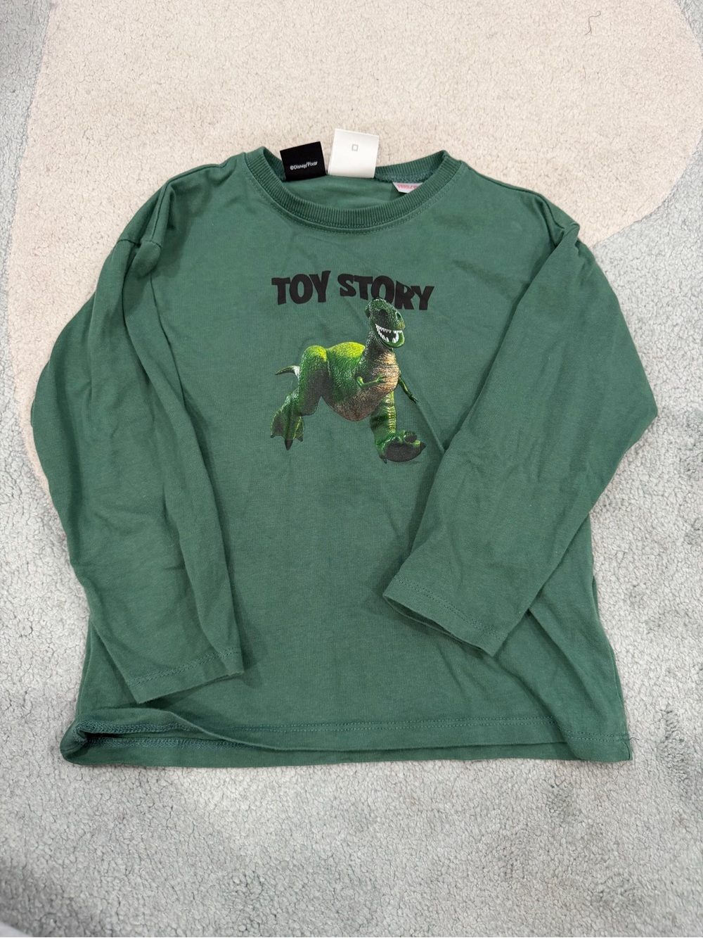 Zara Toddler Toy Story Rex Long-Sleeve Top size 5